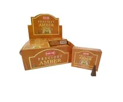 Wierook kegeltjes Amber