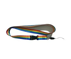 lanyard keycord regenboog