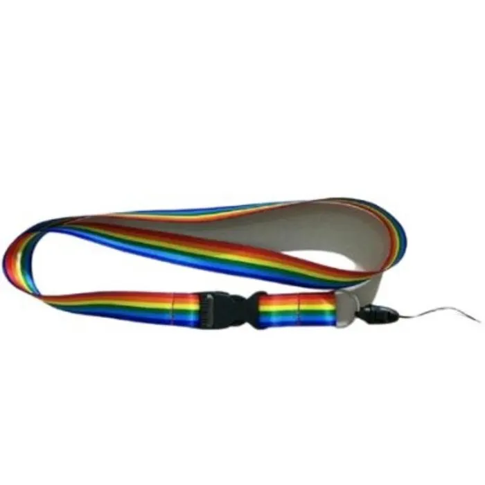 lanyard keycord regenboog