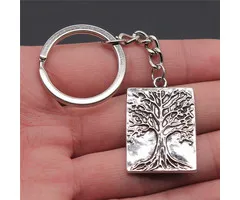 Sleutelhanger tree of life met kaartje