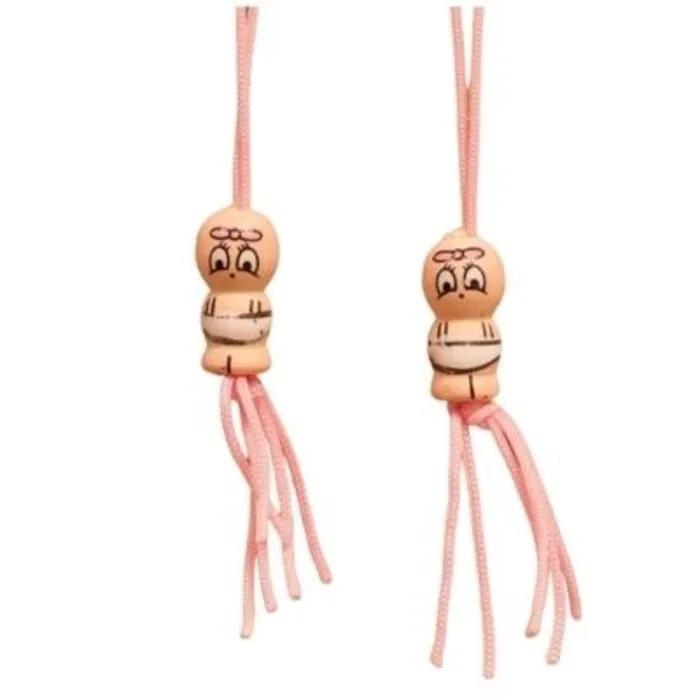 Geluksbaby hangertje meisje 10 stuks