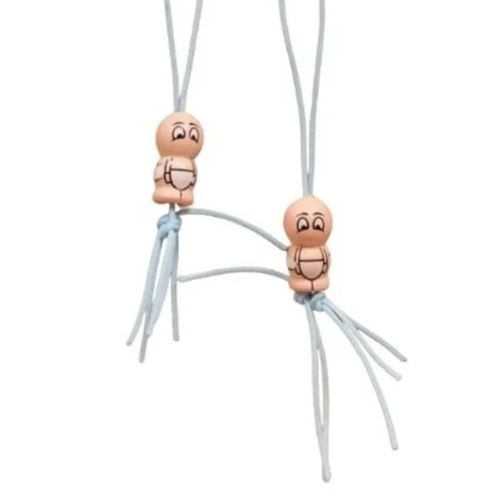 Geluksbaby hangertje jongen 10 stuks