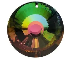 Regenboogkristal cirkel multicolor