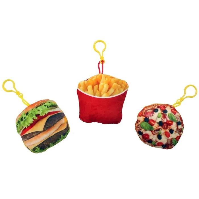 Sleutelhanger fastfood