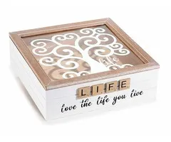 Houten doos tree of life