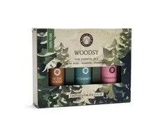 Etherische olie Aromatherapie set Woodsy