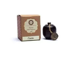 Geurcrème Orchidee in rozenhout potje