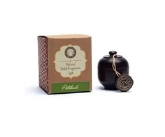 Geurcrème Patchouli in rozenhout potje
