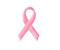 Pink Ribbon pin groot