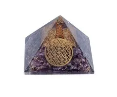 Orgoniet piramide amethist bloem des levens