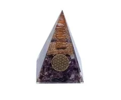 Orgoniet piramide amethist levensbloem