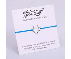 Armband met hoefijzer