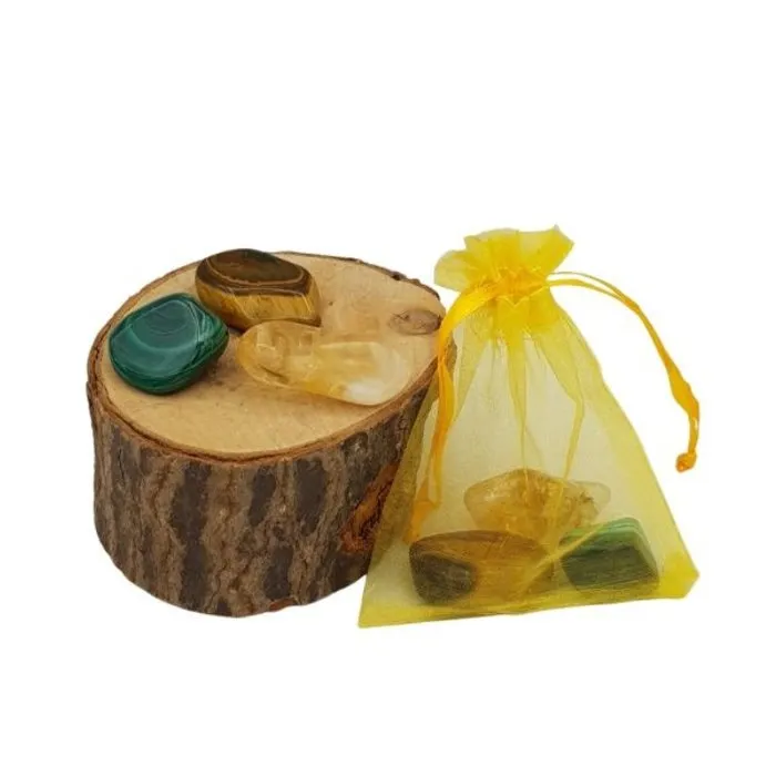 Edelsteen set voor Vertrouwen en kracht