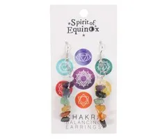 Chakra oorbellen