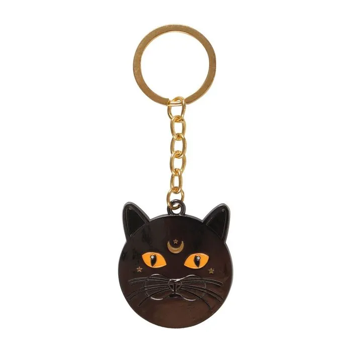 Gothic Cat sleutelhanger