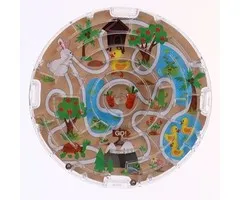 Doolhof spelletje 11 cm