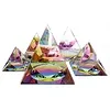 Kristallen piramide kleur 5 cm