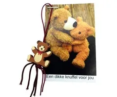 Mini kaartje een dikke knuffel voor jou