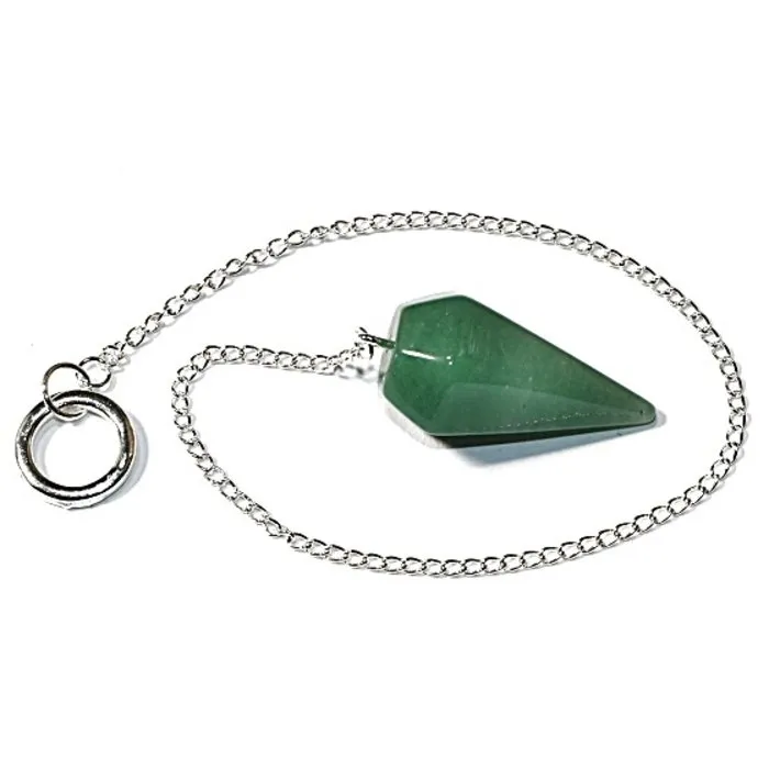 Pendel groene aventurijn