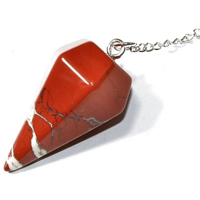 Pendel rode jaspis