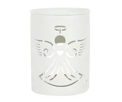 Oliebrander witte engel