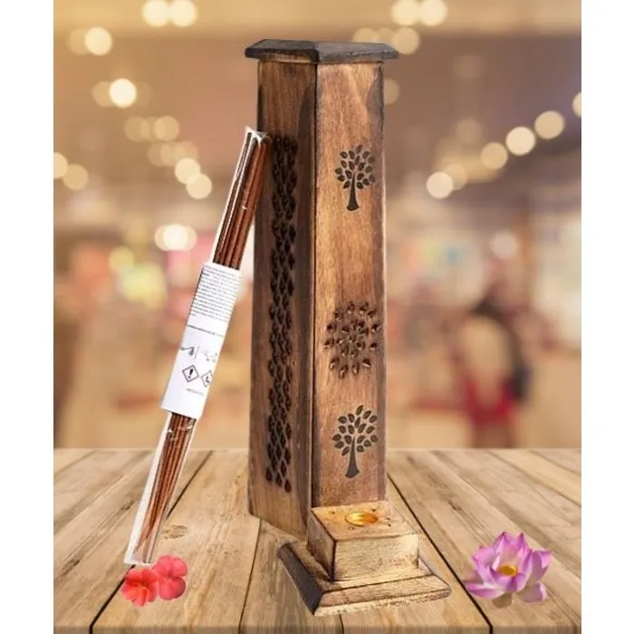 Staande wierookhouder levensboom