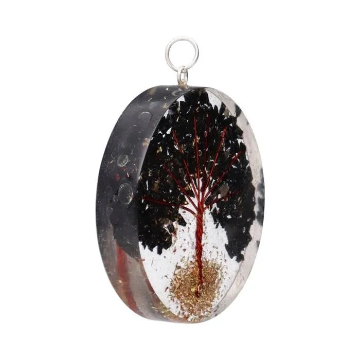 Orgonite hanger levensboom Shungiet