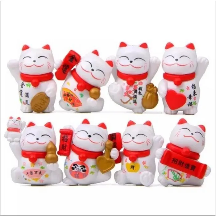 Lucky cat met kaartje