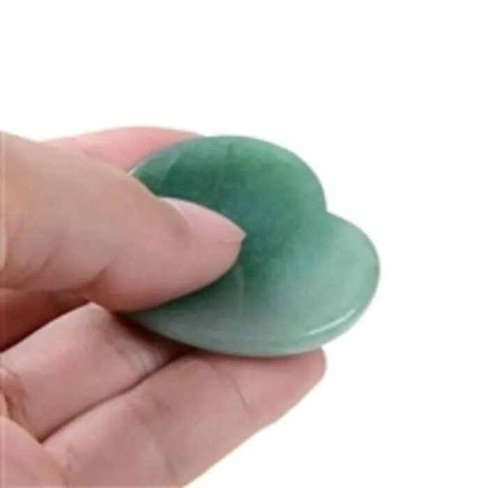 Touch heart Aventurijn groen