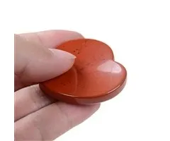 Touch heart Rode Jaspis