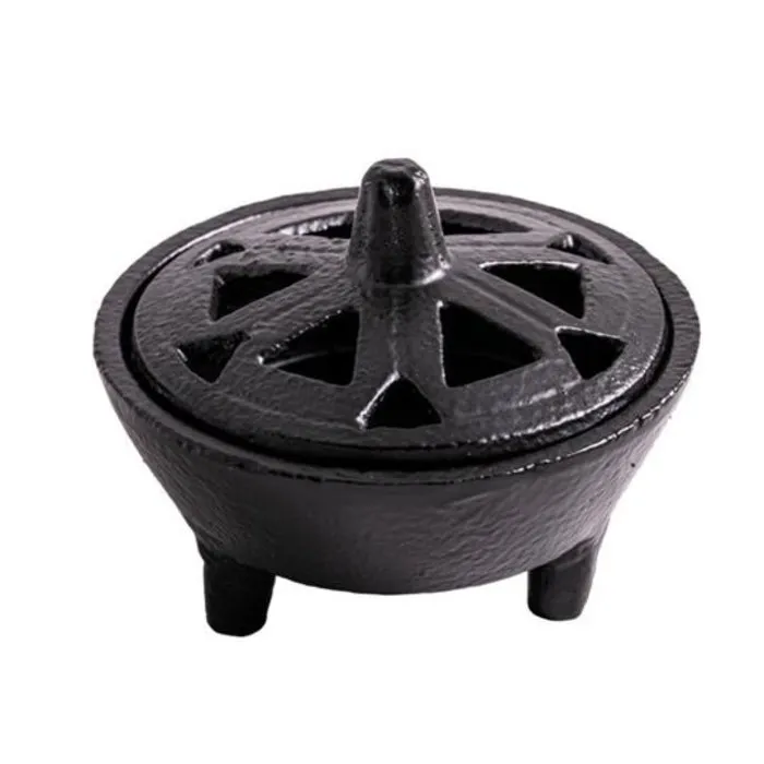 Gietijzeren wierookbrander