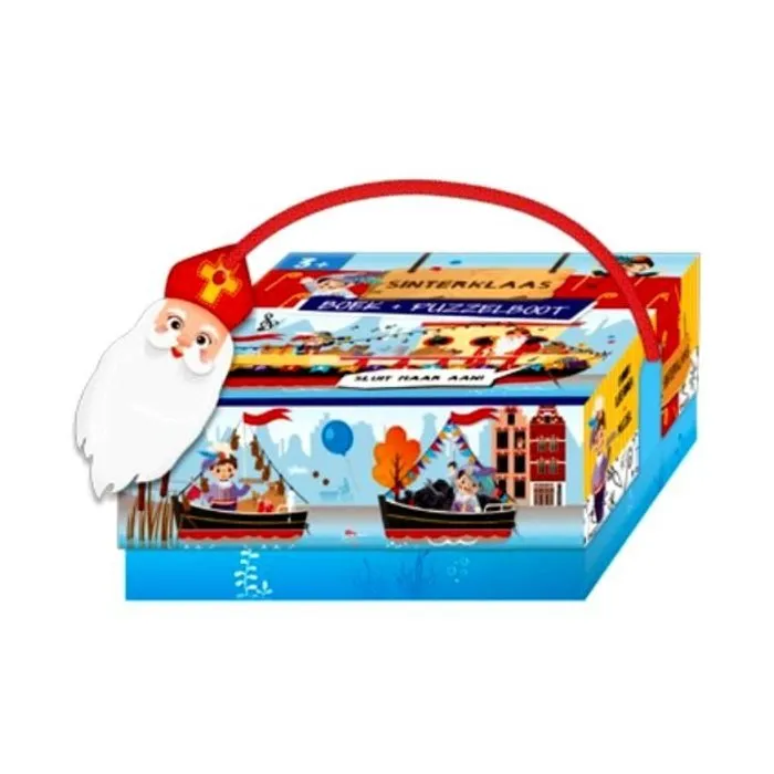 Puzzelboot Sinterklaas