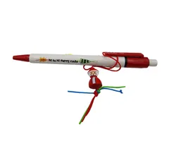 Merry Xmas gelukspoppetjes pen