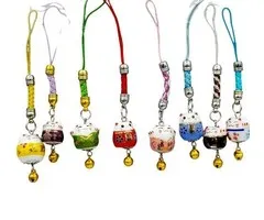 Gelukshanger Japanse kat met kaartje