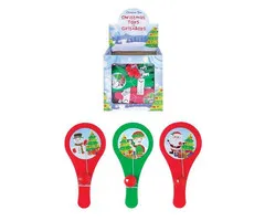 Kerst Paddle Bat bal spel klein