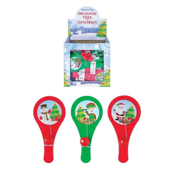 Kerst Paddle Bat bal spel klein
