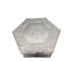 Sieradendoos Olifant zilverkleur