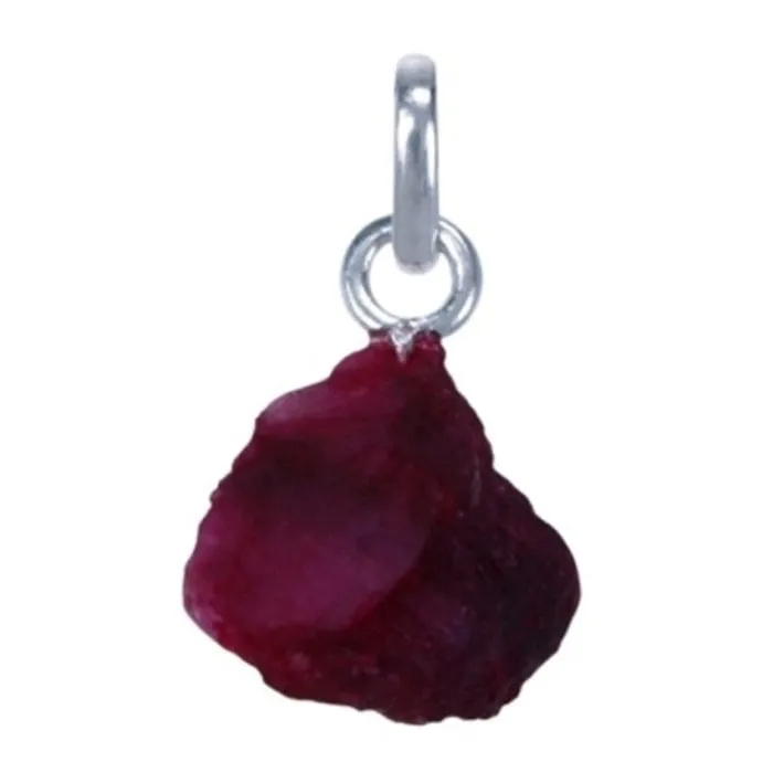 Zilver hanger ruwe Sellimaniet