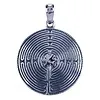 Labyrint hanger zilver