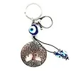 Boze oog sleutelhanger tree of life