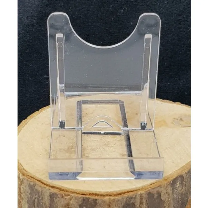 Standaard transparant voor agaat schijf