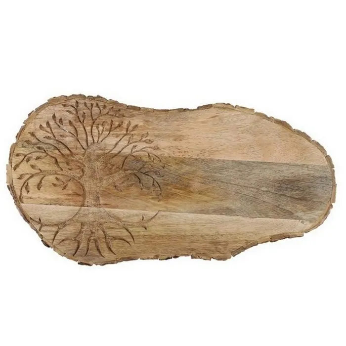 Levensboom gegraveerde houten bord