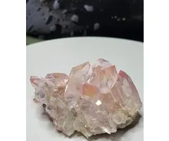 Aura kwarts licht roze 102 gram