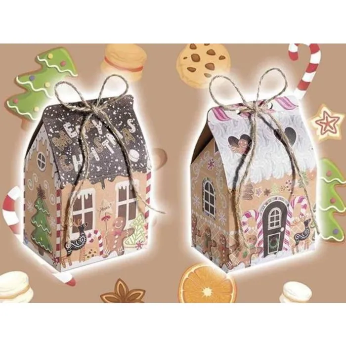 Geschenkdoosje peperkoekhuis klein