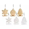 Houten kerst memoclip