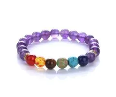 Chakra armband Amethyst