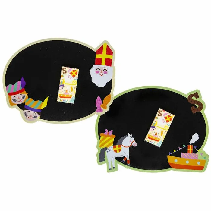 Sinterklaas Krijtbord met krijtjes