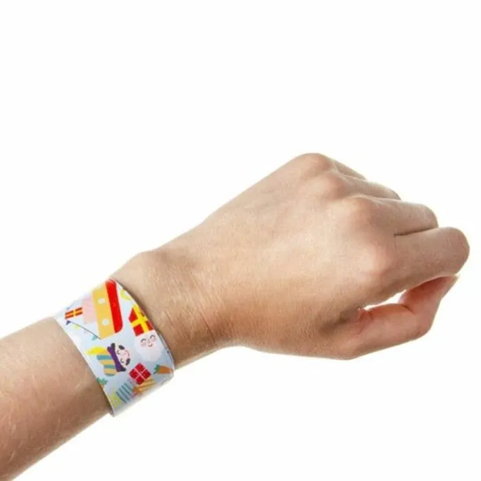 Klaparmband Sinterklaas 6 stuks