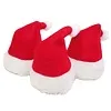 Kerstmutsen voor flessen 3 stuks