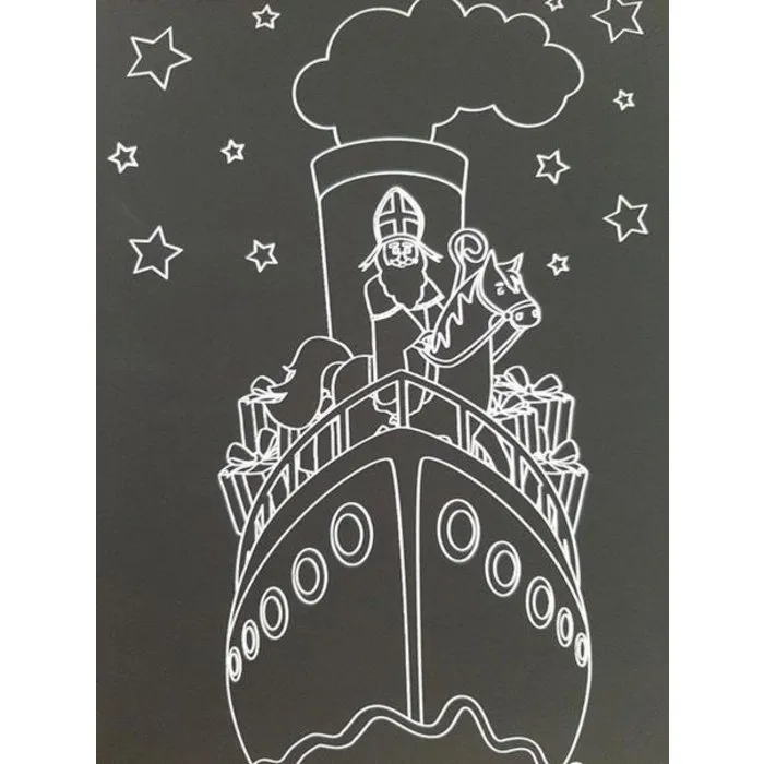 Sinterklaas kras en toverblok